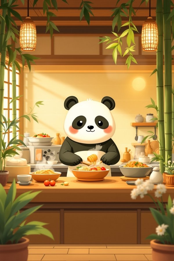 熊猫食堂封面